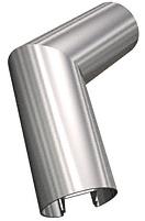 CRL Custom Compound Angle Vertical Corner for 1/2" (12 mm) or 5/8" (16 mm) Glass Cap Railings