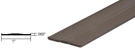 CRL Bronze PVC Flat Grid - 20 Pack - 96 in Long