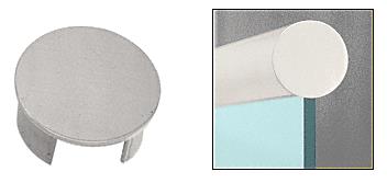 CRL Brushed Stainless End Cap for 2" Cap Railing