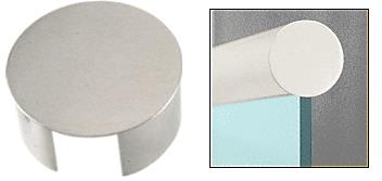 CRL Brushed Stainless End Cap for 4" Cap Railing