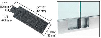 CRL High Density Foam Spacing and Sealing Pads for B5 Series Shoe - Package of 20
