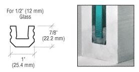 CRL Setting and Centering Block for 1/2" Glass - 25 ft. Roll
