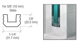 CRL Setting and Centering Blocks for 5/8" Glass - 25 ft Roll