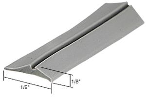 CRL Gray 1/2" Wide Glazing Spline - 100 ft Roll