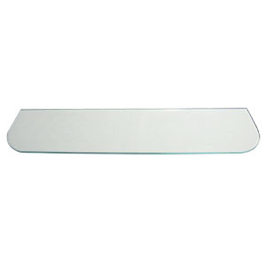 Gordon Glass&#174; Vario Uno 24" x 6" Clear Tempered Glass Shelf