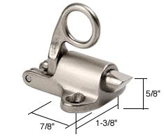 CRL Projecting Window Spring Catch; 1-3/8" Screw Holes