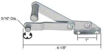 Right Hand Louver or Jalouise Window Operator for International