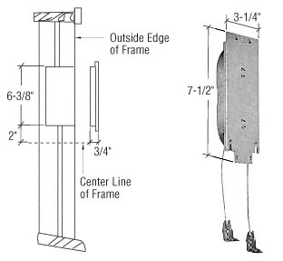 CRL Window Sash Balance for 12 Pound Wood Sash