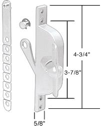 White Universal Louver Operator