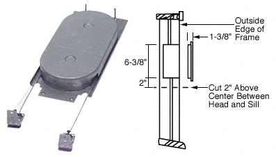 CRL Adjustable Wood Window Sash Balance 12-18 lbs.