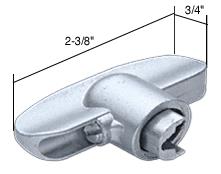 CRL Aluminum Universal T-Crank Window Handle