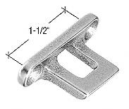 CRL Transom Latch Keeper- 1-1/2" Hole Centers