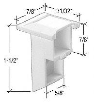 CRL 1-1/2" Nylon Sash Cam