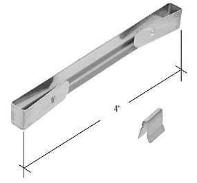 CRL Two-Piece Window Security Clip - 10 pack