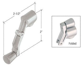 CRL Aluminum Universal Folding Crank Handle