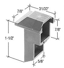 High Crown 1-1/2" Nylon Sash Cam