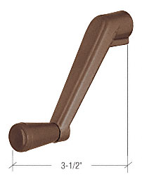 CRL Bronze Window Operator Handle With 5/16" Spline Size 2-11/16" Length