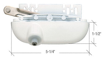 CRL Left Hand White Roto-Drive Dyad Casement Operator