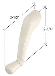 CRL Cream Folding Roto-Drive Crank Handle