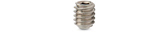 8-32 x 3/16" Long Flat Point Socket Set Screw - Pack of 10