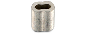 1/8" Wire Oval Crimp Sleeve - Pack of 10