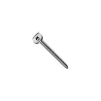 #8 x 2" Long Flat Washer Head Screw - Pack of 10