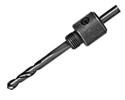 CRL Hole Saw Mandrel for 5/8" to 1-1/8" Hole Saws - 1/4" Shank