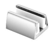 CRL Polished Chrome Hydroslide Sliding Door Floor Guide Kit