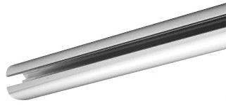CRL 60" Brite Anodized Hydroslide Sliding Shower Door Upper Track