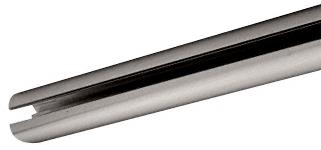 CRL 84" Brushed Nickel Anodized Hydroslide Sliding Shower Door Upper Track
