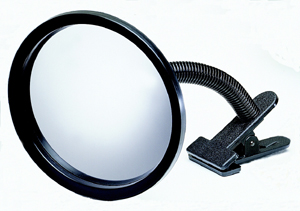 Clip-On 7" Portable Convex Security Mirror