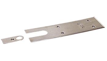 CRL Brushed Stainless Finish Cover Plates for Jackson 900 Series Floor Mounted Closer