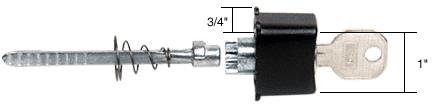 CRL Keyed Push Button Locking Unit for Ideal "New Style" and Wright Products Latches