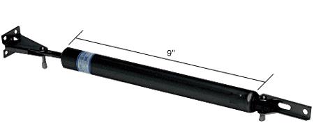 CRL Black Screen Door Pneumatic Closer, Medium Duty
