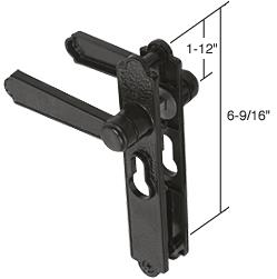 Screen and Storm Security Door Mortise Lock Levers for Academy Doors