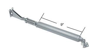 Aluminum Storm Door Pneumatic Closer with Shock Spring; Heavy Duty
