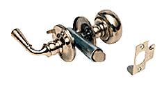 Brass Screen and Storm Door Mortise Lock 1-3/4" Backset
