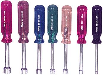 CRL Vaco 7 Piece U.S.E. Hex Nut Driver Set