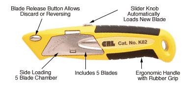 CRL Autoloading Utility Knife