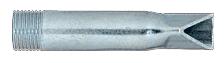 CRL 1/2" Triangular Metal Caulking Gun Nozzle