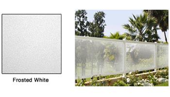 Gordon Glass&#174; CRL Glass Decorative Film 36" x 8 ft. Frosted White Pattern