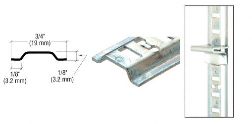 CRL Bright Zinc 36" Surface Mount Standard