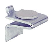 CRL 3/4" Shelf Support with Rubber Cushion for KV255 or KV233 Standards - Pack of 20