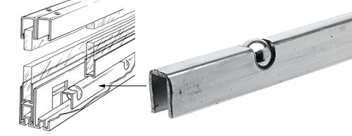 CRL Roll-Ezy Ball Bearing Carrier for Track Assembly - 12 ft long