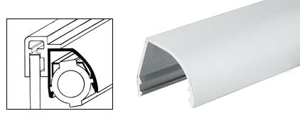 CRL Satin Anodized 4' Reflector Assemblies for Aluminum Showcases