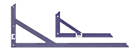 CRL 48" and 24" Phenolic "L" Square Combo Set