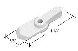 CRL White Pointer Style Screen Swivel Clip - Package