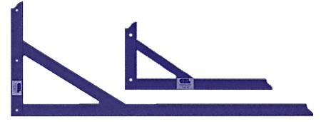 CRL 60" and 24" Phenolic "L" Square Combo Set