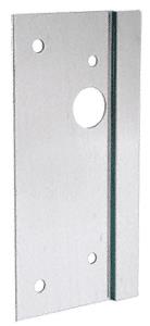 CRL Brushed Stainless Right Hand 4" x 10" Center Lock Latch Guard