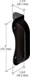CRL Black Gate Handle